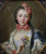 Portrait Of A Woman Holding Flowers By Charles Antoine Coypel Iv By Charles Antoine Coypel Iv