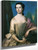 Portrait Of A Woman By John Singleton Copley By John Singleton Copley