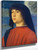 Portrait Of A Young Man In Red By Giovanni Bellini By Giovanni Bellini