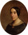 Portrait Of Amelina Dufaud By William Bouguereau By William Bouguereau