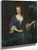 Portrait Of An Unknown Lady Holding A Black And White Dog By Sir Godfrey Kneller, Bt. By Sir Godfrey Kneller, Bt. Portrait Of An Unknown Lady Holding A Black And White Dog By Sir Godfrey Kneller, Bt. By Sir Godfrey Kneller, Bt.