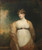 Portrait Of An Unknown Lady In White By John Hoppner By John Hoppner