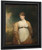 Portrait Of An Unknown Lady In White By John Hoppner By John Hoppner