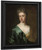 Portrait Of An Unknown Lady Wearing A Pale Green Dress With Dark Green Wrap By Sir Godfrey Kneller, Bt. By Sir Godfrey Kneller, Bt.