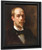 Portrait Of Artist Albert Beck Wenzell By William Merritt Chase By William Merritt Chase