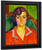 Portrait Of D. G. By Giovanni Giacometti By Giovanni Giacometti