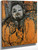 Portrait Of Diego Rivera1 By Amedeo Modigliani By Amedeo Modigliani