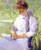 Portrait Of Dorothy By Julian Alden Weir American 1852 1919