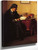 Portrait Of Elbert Hubbard By William Merritt Chase By William Merritt Chase