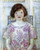 Portrait Of Frances 1 By Frederick Carl Frieseke By Frederick Carl Frieseke