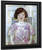 Portrait Of Frances 1 By Frederick Carl Frieseke By Frederick Carl Frieseke