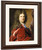 Portrait Of Gentleman, Half Length, In A Red Mantle By Hyacinthe Rigaud