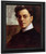 Portrait Of Louis Betts By William Merritt Chase By William Merritt Chase