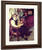 Portrait Of Miss Lily Walton With Raminou By Suzanne Valadon