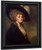 Portrait Of Mrs Harriet Greer By George Romney By George Romney