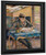 Portrait Of Rodo Reading By Camille Pissarro By Camille Pissarro