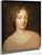 Portrait Study Of A Woman By Pierre Mignard, Aka Le Romain