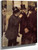 Portraits, At The Stock Exchange By Edgar Degas By Edgar Degas