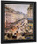 Rue Saint Lazare By Camille Pissarro By Camille Pissarro