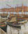 Sailboats In The Port By Henri Martin By Henri Martin
