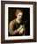 Saint Catherine Reading By Correggio By Correggio