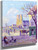 Sainte Croix Cathedral, Rue De La Place De La Bascule In Orleans By Maximilien Luce By Maximilien Luce