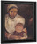 Seated Peasant Woman With Child On Her Lap By Paula Modersohn Becker