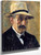 Self Portrait In A Straw Hat By Max Liebermann By Max Liebermann