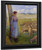 Shepherdess And Sheep By Camille Pissarro By Camille Pissarro