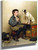 Shoeshine Boy With Dog By John George Brown By John George Brown