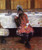 Sketch On A Young Girl On Ocean Steamer By William Merritt Chase By William Merritt Chase