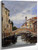 Small Canal In Venice 1 By Eugene Louis Boudin By Eugene Louis Boudin