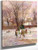 Snow In Copenhagen By Paul Gauguin By Paul Gauguin