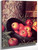 Still Life Of Apples In A Hat By Levi Wells Prentice By Levi Wells Prentice