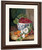 Still Life Of Raspberries In A Willow Pattern Bowl, With Cherries And Bindweed By Eloise Harriet Stannard