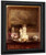 Still Life With Classical Column And Statue By Carl Vilhelm Holsoe