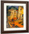 Street At Cagnes 2 2 By Chaim Soutine