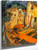 Street At Cagnes 2 2 By Chaim Soutine