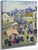 Street At Pont Aven By Gustave Loiseau By Gustave Loiseau