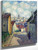 Street In Pontoise By Gustave Loiseau By Gustave Loiseau