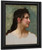 Study Of A Woman's Head4 By William Bouguereau By William Bouguereau