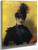 Study Of Black Against Yellow By William Merritt Chase By William Merritt Chase