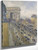The Arc De Triomphe Friedland Avenue By Gustave Loiseau By Gustave Loiseau