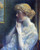 The Ash Blond By Frederick Childe Hassam By Frederick Childe Hassam