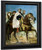 The Caliph Of Constantine Ali Hamed Followed By His Escort By Theodore Chasseriau