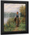 The Fisherman's Daughter By Daniel Ridgway Knight By Daniel Ridgway Knight