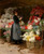 The Flower Market5 By Victor Gabriel Gilbert By Victor Gabriel Gilbert