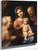 The Holy Family With Saint Jerome By Correggio By Correggio