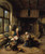 The Interior Of A Peasant's Cottage By Adriaen Van Ostade By Adriaen Van Ostade