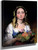 The Maiden With Flowers By Friedrich Von Amerling By Friedrich Von Amerling